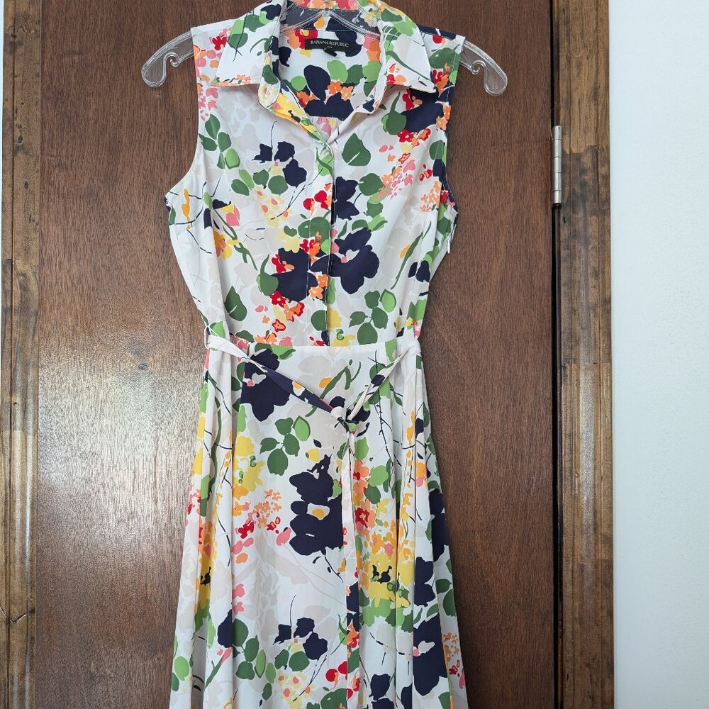 Banana Republic Factory Sleeveless A-Line Dress
